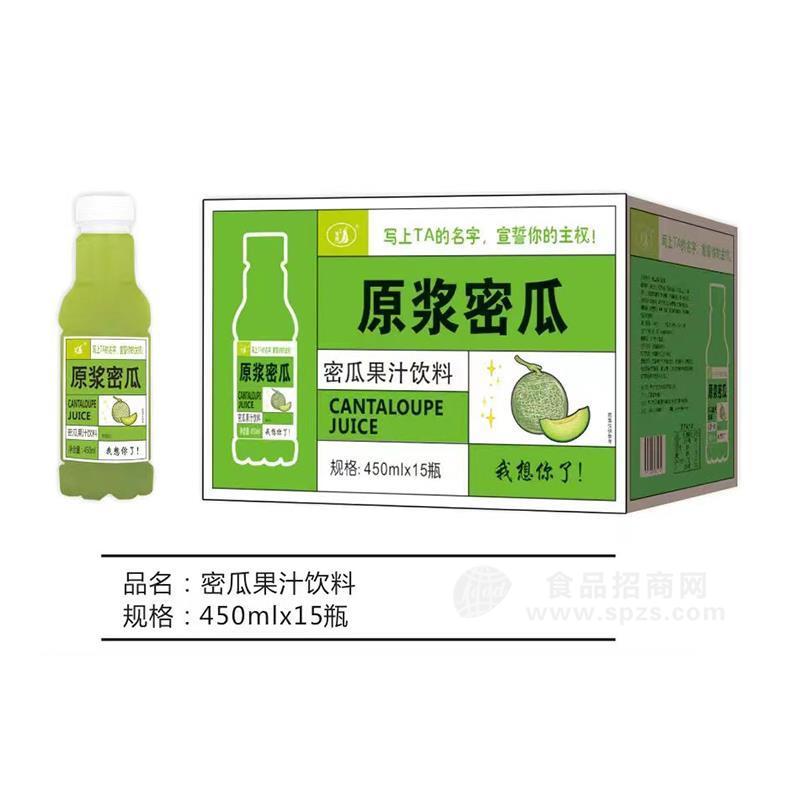 九州華洋原漿密瓜果汁飲料450mlx15瓶