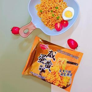 筷子传奇咸蛋黄拌面方便面方便食品100g