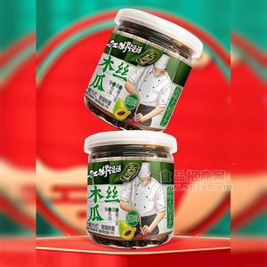 江湖慢活木瓜丝酱腌菜散装称重