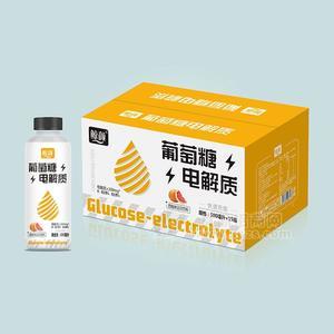 鲸颜西柚味运动饮料葡萄糖电解质饮料500mlx15瓶