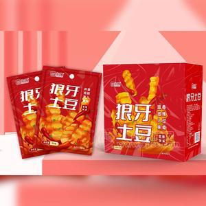 尚趣狼牙土豆香辣味休闲零食小食品35gx30袋