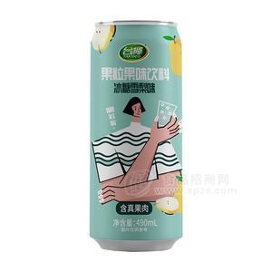 臺椰冰糖雪梨味果粒果味飲料490ml