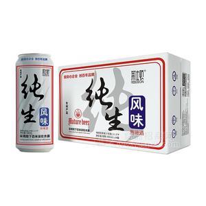 萊仕頓純生風味熟啤酒500mlx24罐