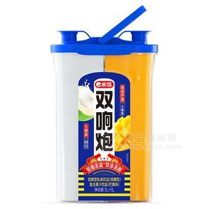 米奇雙響炮發(fā)酵型乳味飲品椰奶+芒果（1L+1L）
