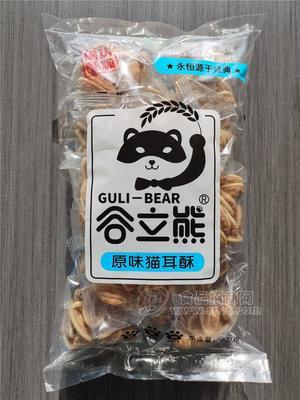 谷粒熊原味貓兒酥400g副食品