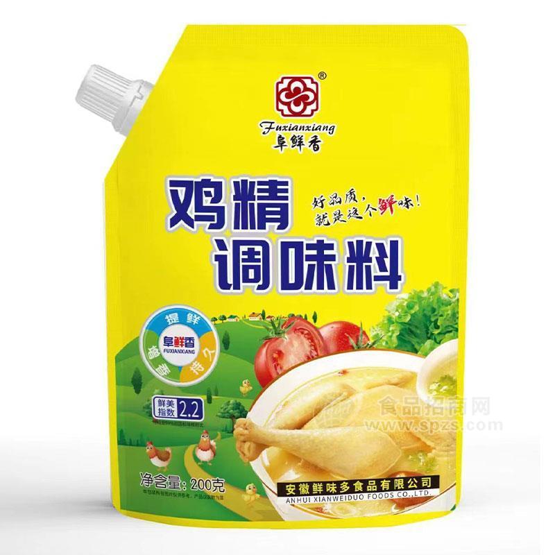 阜鲜香鸡精调味料200g