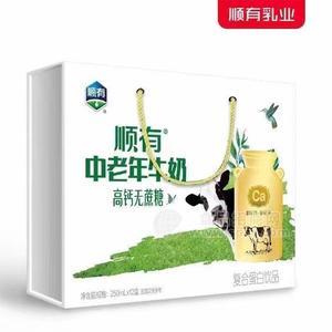 順有中老年高鈣無(wú)蔗糖復(fù)合蛋白飲品250mlx12盒