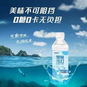 齊樂(lè)寶原味蘇打果味飲料350ml