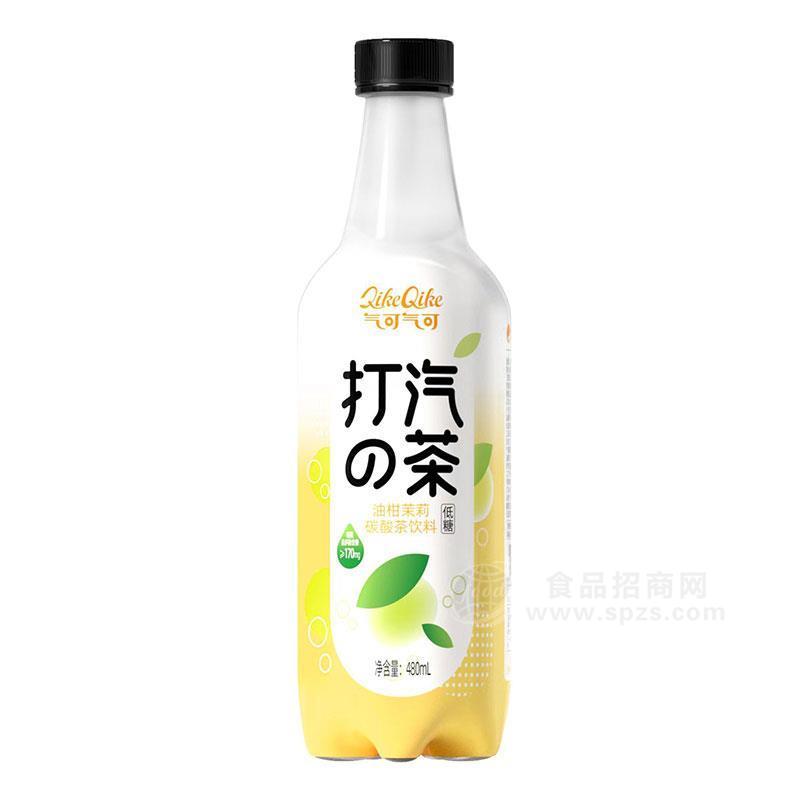 米奇打汽茶油柑茉莉碳酸茶飲料480ml