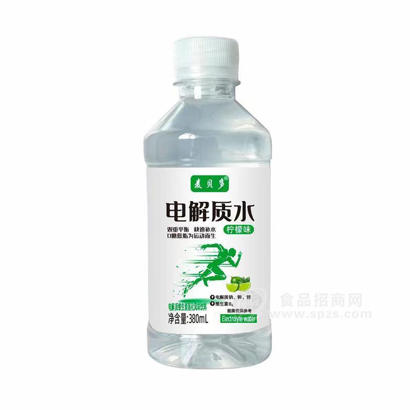 麥貝多檸檬味電解質(zhì)水風味飲料380ml