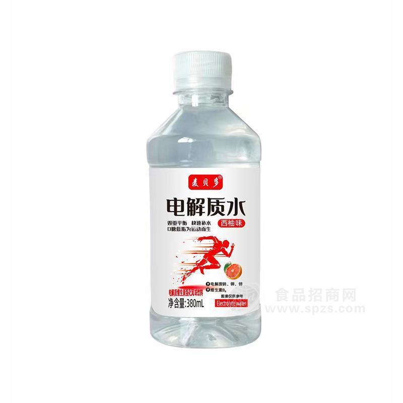 麥貝多西柚味電解質(zhì)水風(fēng)味飲料380ml