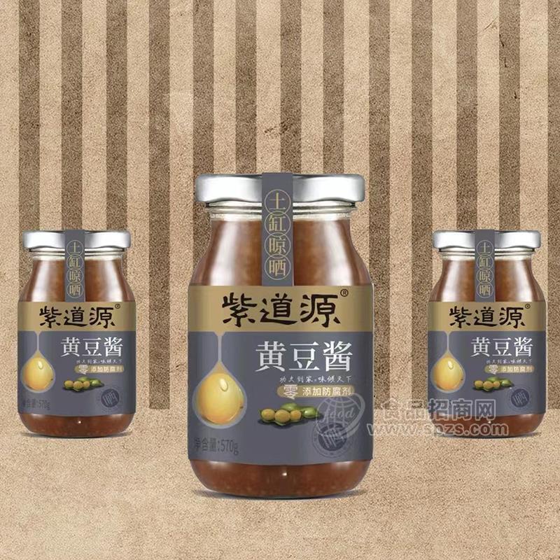 紫道源黄豆酱调味酱类570g