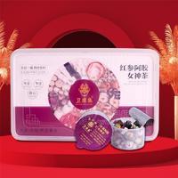 康小罐兒紅參阿膠女神茶15罐/30罐料多量足放肆享