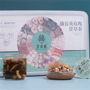 康小罐兒蒲公英玫瑰甘草茶15罐/30罐-代用茶代工定制OEM