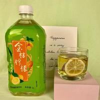 美汁言金桔檸檬茶味飲料1L