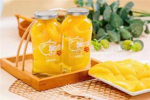 真心罐头黄桃水果罐头招商代理248g