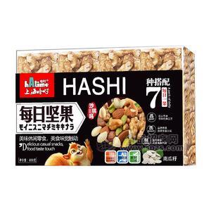 哈時(shí)每日?qǐng)?jiān)果南瓜籽沙琪瑪烘焙食品400g