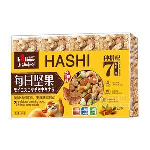 哈時每日堅(jiān)果巴旦木沙琪瑪烘焙食品400g