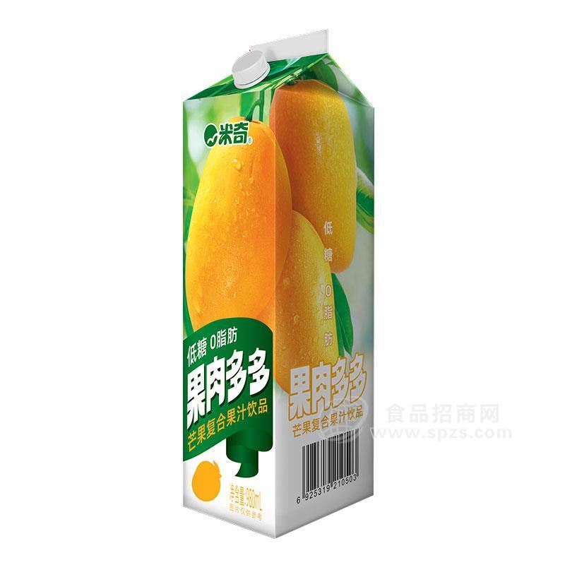 米奇果肉多多芒果復(fù)合果汁飲品980ml