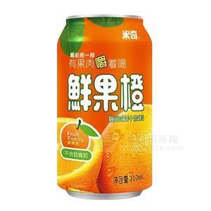 米奇鲜果橙复合果汁310ml