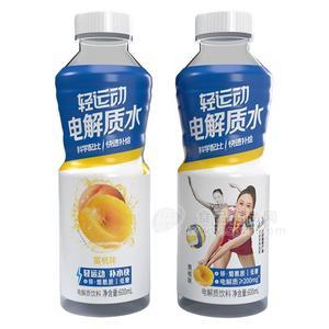 輕運動電解質水蜜桃味電解質飲料600ml