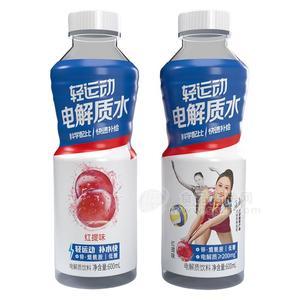 輕運動電解質(zhì)水紅提味電解質(zhì)飲料600ml