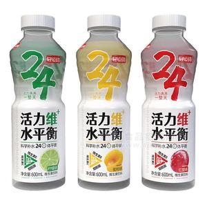 輕運動維生素飲料檸檬味蜜桃味紅提味600ml