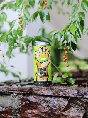 捏爆一颗青柠青柠果汁饮品480ml罐装