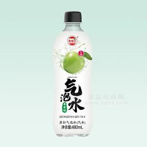 佳佳紅蘋(píng)果味蘇打氣泡水汽水480ml