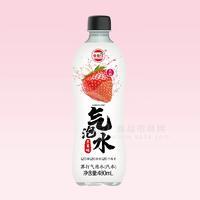 佳佳紅草莓味蘇打氣泡水汽水480ml