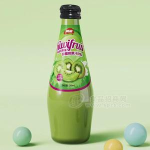 南圣復合乳酸菌獼猴桃果汁飲料玻璃瓶飲料280mL