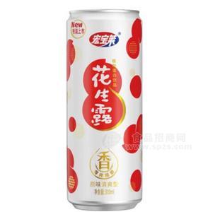 宏宝莱花生露易拉罐装500ml