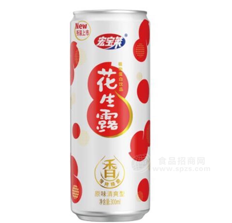 宏寶萊花生露易拉罐裝500ml