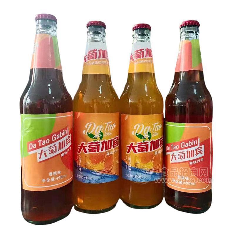 大萄加賓果味汽水490mL