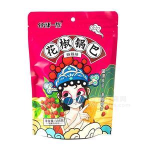 谷部一族麻辣味花椒鍋巴休閑食品108g