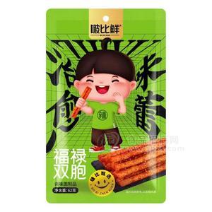 啵比鮮福祿雙胞辣條調(diào)味面制品62g