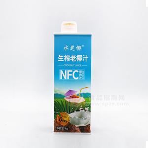 水芝椰生榨老椰汁椰肉汁饮料1kg