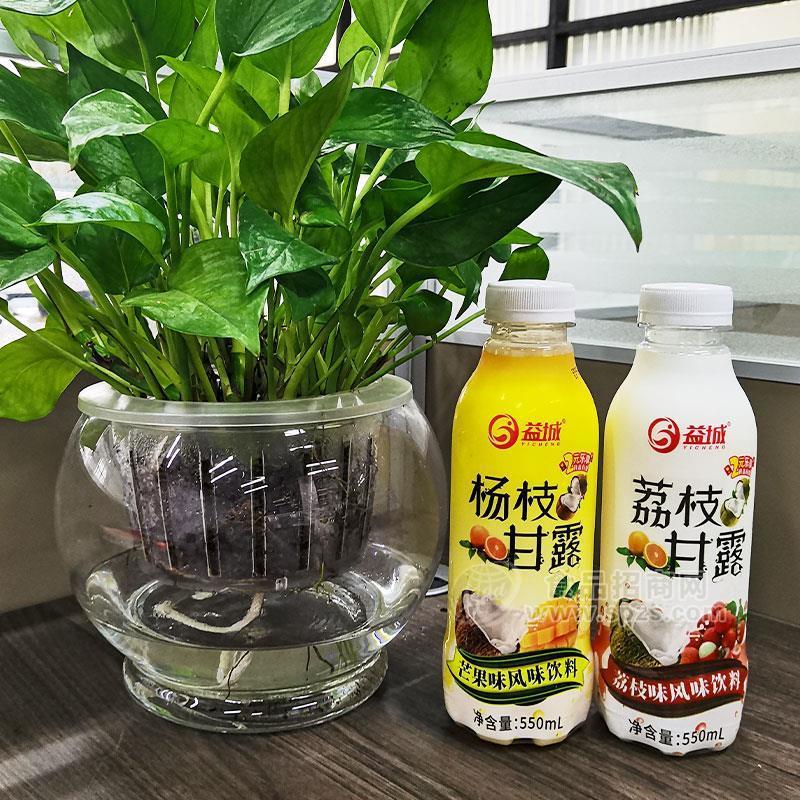 益城楊枝甘露荔枝甘露風(fēng)味飲料550ml