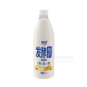 暢益添發(fā)酵酸奶經(jīng)典原味酸奶1L