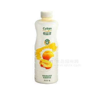 畅益添黄桃果粒奶昔乳酸菌饮品1kg