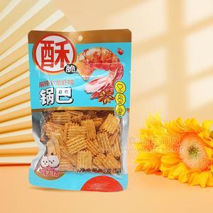 情人結(jié)麻辣小龍蝦味鍋巴休閑食品65g