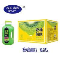 觀樂家園壹桶芒果超大桶芒果復(fù)合果汁飲料1.5L