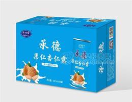 兴顺露承德果仁杏仁露240ml×20罐×1箱罐装植物蛋白饮料