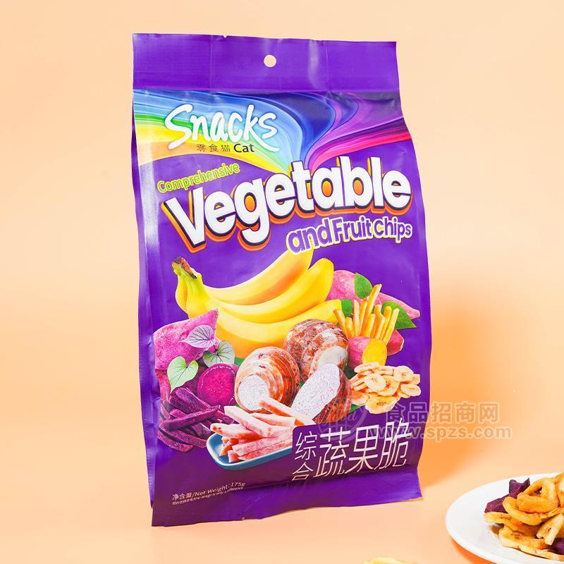 零食猫cat综合蔬果脆休闲食品175g