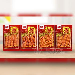 齊治亮亮辣條麻辣小零食**辣瑪士調(diào)味面制品108g