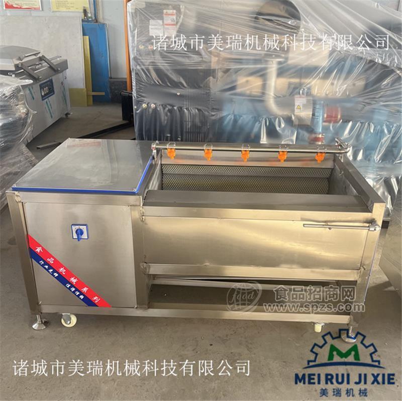 土豆山芋马铃薯毛辊清洗机 多功能毛辊清洗机 1500型毛辊清洗机