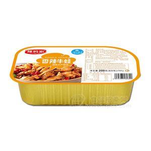 辣媽家香辣牛蛙調(diào)味水產(chǎn)制品預(yù)制菜即配產(chǎn)品200g