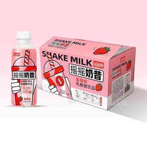 益和源草莓味乳酸菌飲品520gx15瓶
