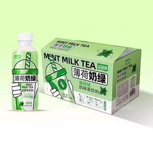 益和源薄荷味奶茶味饮料520gx15瓶