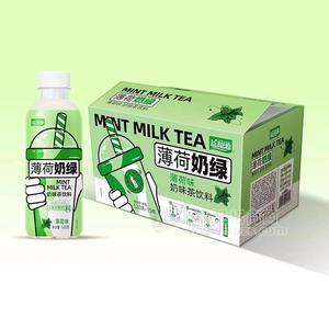 益和源薄荷味奶茶味飲料520gx15瓶